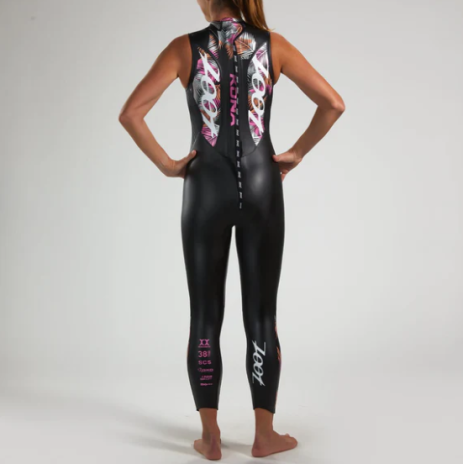 Women's Kona Sleeveless 2.0 Wetsuit - Pink Flora