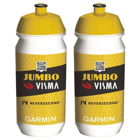 Tacx Shiva Pro Team Water Bottles Jumbo Visma