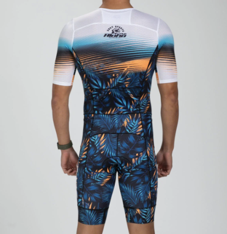 Трисьют ZOOT Men's Ltd Tri Aero Fz Racesuit - Club Aloha