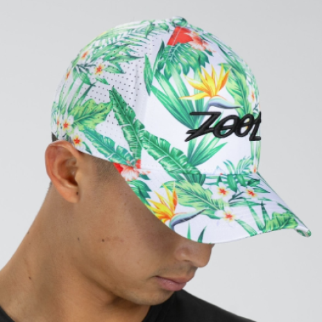 Zoot Unisex Curved Bill Hat White Hawaiian