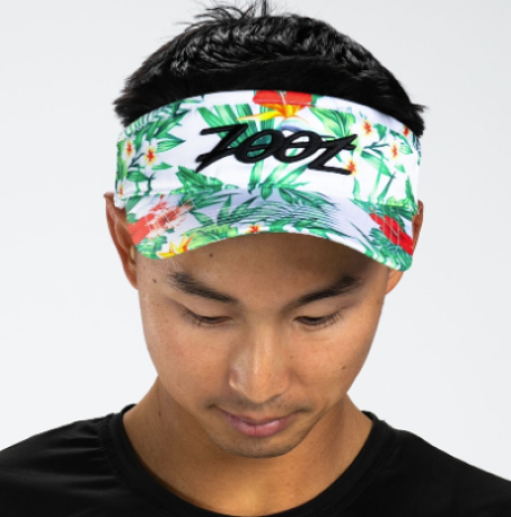 Zoot Unisex Visor White Hawaiian