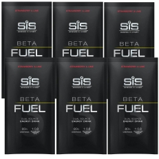 SIS POWDER BETA FUEL, напиток высокоуглеводный в порошке, вкус Клубника&Лайм, 82 гр.