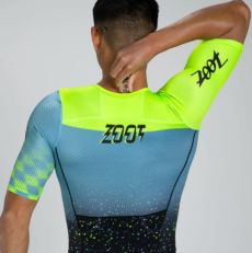 Трисьют ZOOT Men's Ltd Tri Aero Fz Racesuit - Electric