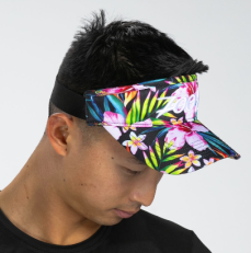 Zoot Unisex Visor Black Hawaiian