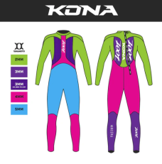 Women's Kona 2.0 Wetsuit - Pink Flora