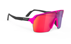 Очки спортивные Rudy Project Spinshield Air Pink Fluo Matte Multilaser Red