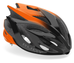 Шлем RUSH Black/Orange Shiny L