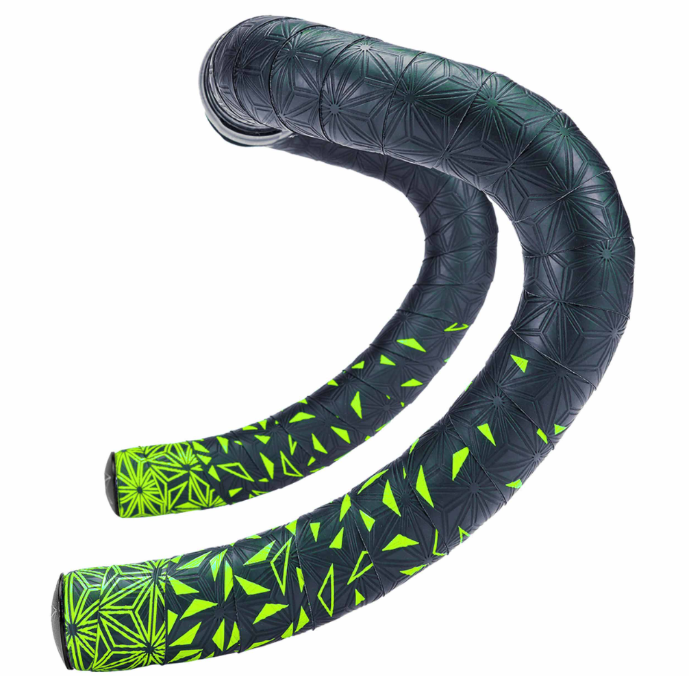 Обмотка на руль Super Sticky Kush Star Fade/Neon Yellow