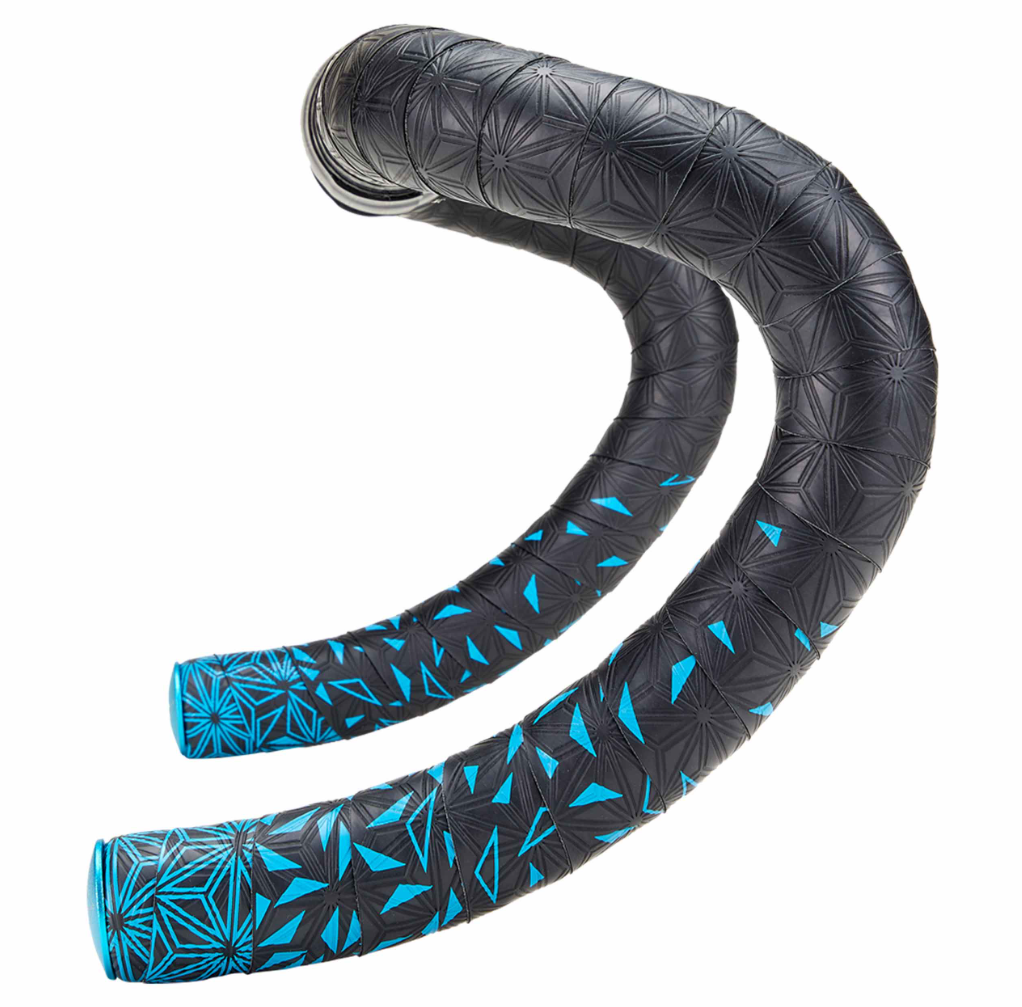 Обмотка на руль Super Sticky Kush Star Fade Neon Blue