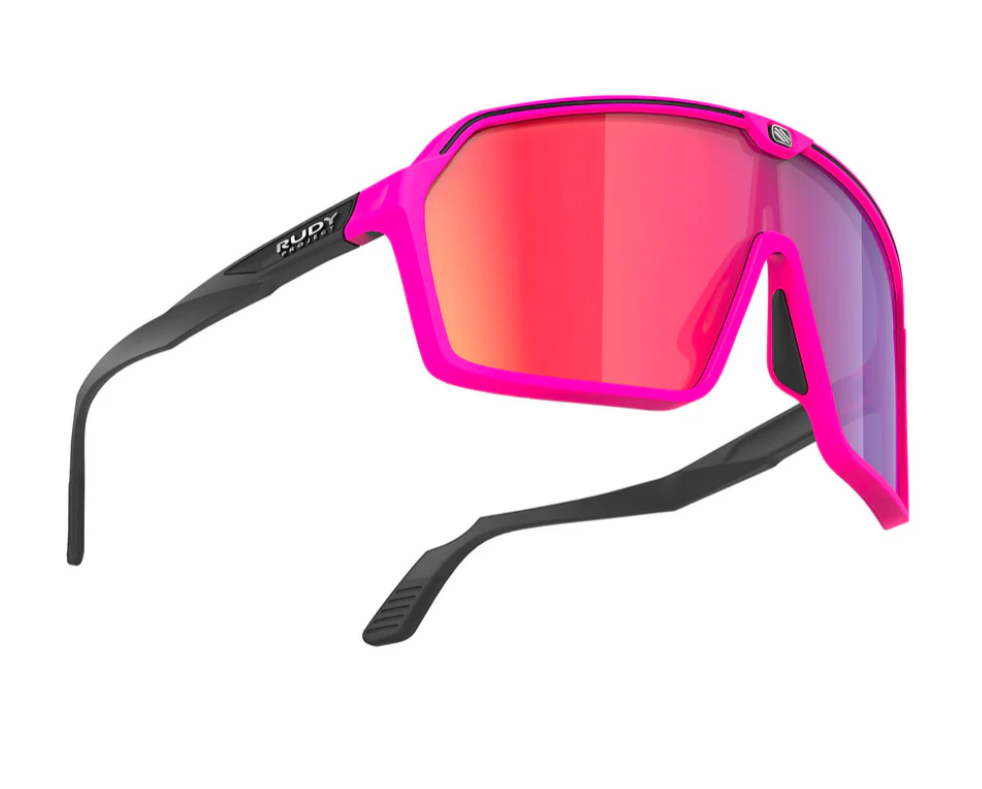 Очки спортивные Rudy Project Spinshield Pink Fluo/Black Matte Multilaser Red — изображение 3