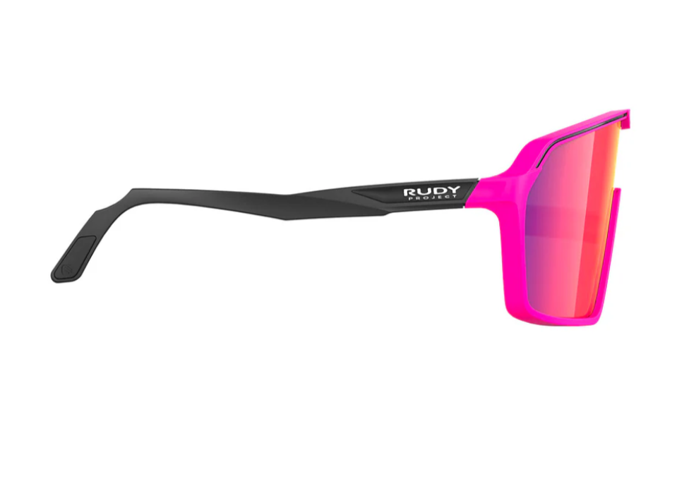 Очки спортивные Rudy Project Spinshield Pink Fluo/Black Matte Multilaser Red — изображение 4