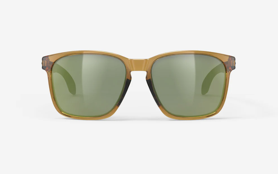 Очки спортивные Rudy Project Lightflow A - Crystal Butterscotch Laser Green Gloss — изображение 2