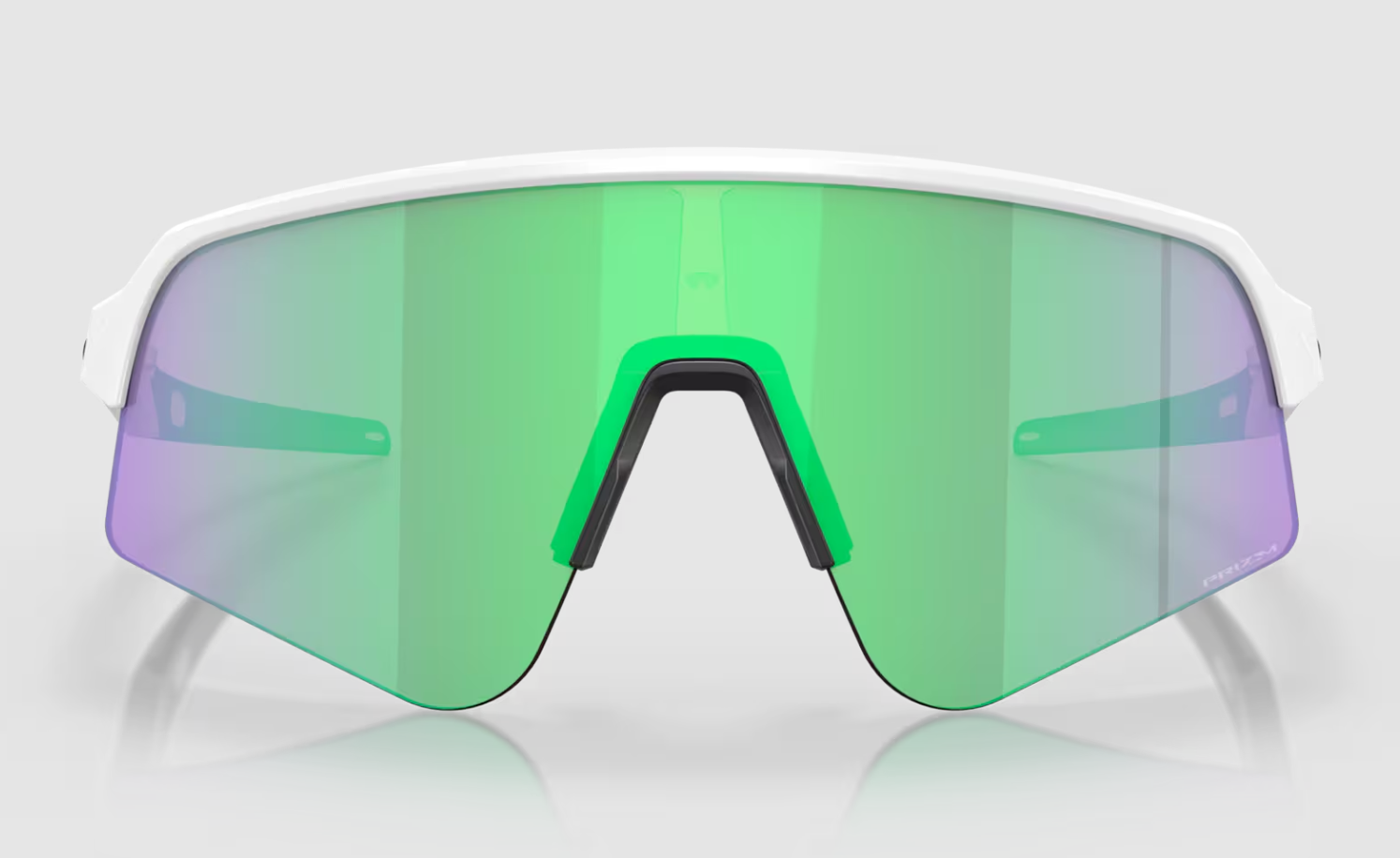Очки Oakley Sutro Lite Sweep prizm road jade Lenses, matte white Frame — изображение 2