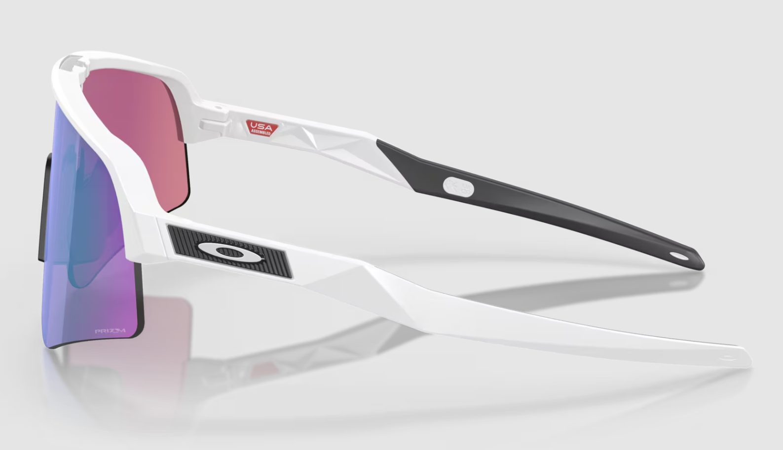 Очки Oakley Sutro Lite Sweep prizm road jade Lenses, matte white Frame — изображение 3