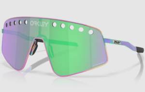 Очки Sutro TI Sweep prizm road jade Lenses,  polished oil slick Frame