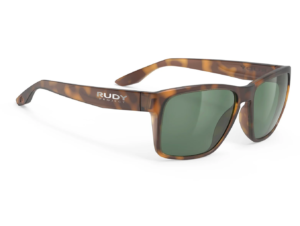 Очки Spinhawk Edge Demi Brown Matte Frame Green Lens
