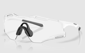 Очки фотохром Oakley Cybr Zero clear to black iridium photochromic Lenses,  matte white Frame